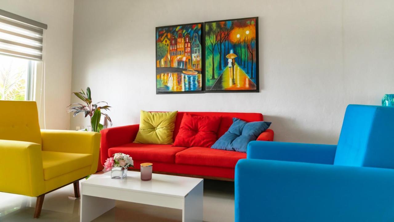 Confortable Casa En Cozumel, Condominio Con Vista Al Mar # 10 Экстерьер фото
